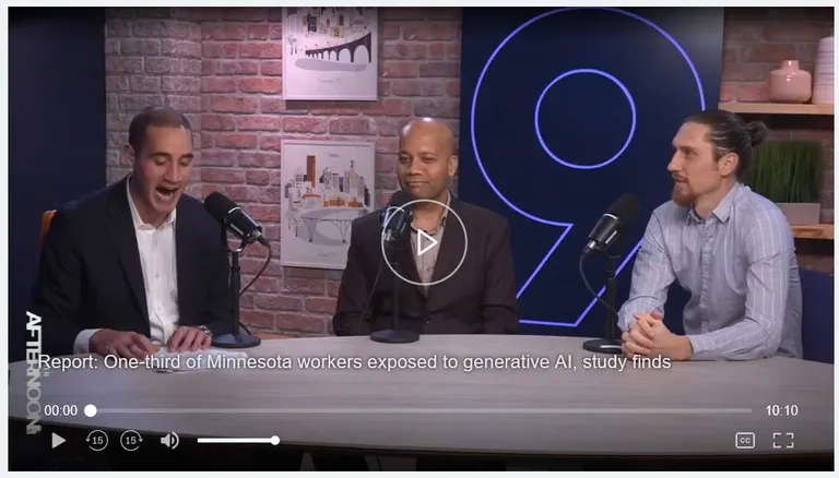 One-third of Minnesota workers exposed to generative AI, study finds